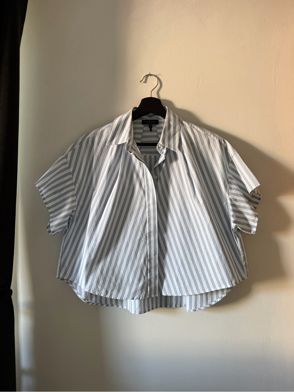 rag & bone - Maura Stripe Cotton Button-Up Shirt